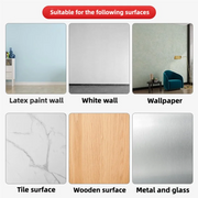 Transparent Wall Protective Film Stickers Kitchen Oil-Proof Sticker Electrostatic Protection Paper Waterproof Wallpaper