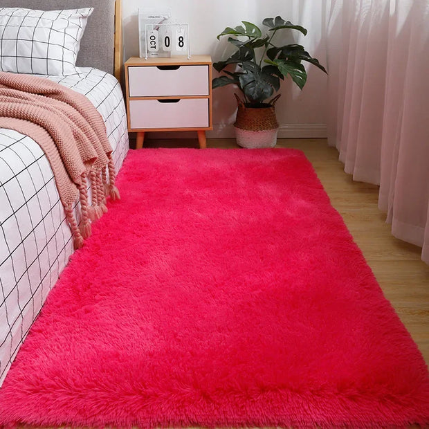 Soft and Luxurious Silk-Like Carpet for Living Room Bedroom or Study Area Rugs for Bedroom Carpets for Living Room