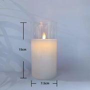 Flameless Flashing Candle Tea Battery Power Candle Electronic Wishing Led Halloween Home Decorat