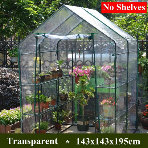 Large Walk-in Greenhouse Wintering Plant Protection Cover Outdoor Indoor Garden Flowe Potted Frost Rain Protection Grow Tent