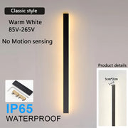 2/1PCS Motion sensing LED Waterproof IP65 outdoor Long wall lamp villa Wall Light Garden porch Sconce Light 110V 220V 55-200CM ﻿