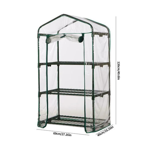 Transparent  Garden Warmer Cover PVC Flower and Plant Insulated Warming Shed Greenhouse Warming Sunroom  Rainproof Cover