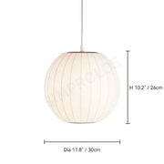 Denmark Silk LED Pendant Lamp Designer Hanging Light for Living Room Hotel Hall Restaurant Modern Home Decor Factory Direct