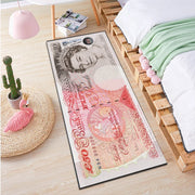 VIKAMA Creative Long strip bedroom bed dollar rug living room rectangular entryway corridor bay window non-slip floor mat