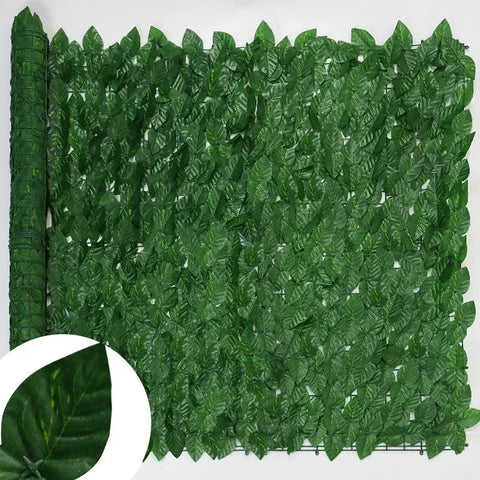 Artificial plants Ivy Privacy Fence 19.7x39in Artificial Hedges Fence Faux Plant Vine Leaf Decoration for Outdoor Garden Decor